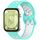 Per Huawei Watch Fit 3 cinturino sportivo in silicone bicolore (verde acqua + bianco) Per Huawei Watch Fit 3 cinturino sportivo in silicone bicolore (verde acqua + bianco)