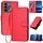 Per vivo V27 5G / V27 Pro 5G Global YX0070 Custodia per telefono in pelle con fibbia in fibra di carbonio con cordino (rosso) Per vivo V27 5G / V27 Pro 5G Global YX0070 Custodia per telefono in pelle con fibbia in fibra di carbonio con cordino (rosso)