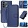 Per vivo V27 5G / V27 Pro 5G Global YX0070 Custodia per telefono in pelle con fibbia in fibra di carbonio con cordino (blu reale) Per vivo V27 5G / V27 Pro 5G Global YX0070 Custodia per telefono in pelle con fibbia in fibra di carbonio con cordino (blu reale)