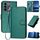 Per vivo V27 5G / V27 Pro 5G Global YX0070 Custodia per telefono in pelle con fibbia in fibra di carbonio con cordino (verde scuro) Per vivo V27 5G / V27 Pro 5G Global YX0070 Custodia per telefono in pelle con fibbia in fibra di carbonio con cordino (verde scuro)