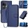 Per vivo V30 5G / V30 Pro 5G Global YX0070 Custodia per telefono in pelle con fibbia in fibra di carbonio con cordino (blu reale) Per vivo V30 5G / V30 Pro 5G Global YX0070 Custodia per telefono in pelle con fibbia in fibra di carbonio con cordino (blu reale)