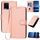 Per vivo Y33s 4G Global / Y21t YX0070 Custodia per cellulare in pelle con fibbia in fibra di carbonio con cordino (rosa) Per vivo Y33s 4G Global / Y21t YX0070 Custodia per cellulare in pelle con fibbia in fibra di carbonio con cordino (rosa)