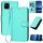 Per vivo Y52s 5G/iQOO U3/Y31s 5G YX0070 Custodia per cellulare in pelle con fibbia in fibra di carbonio con cordino (azzurro) Per vivo Y52s 5G/iQOO U3/Y31s 5G YX0070 Custodia per cellulare in pelle con fibbia in fibra di carbonio con cordino (azzurro)