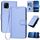 Per vivo Y52s 5G/iQOO U3/Y31s 5G YX0070 Custodia per telefono in pelle con fibbia in fibra di carbonio con cordino (viola chiaro) Per vivo Y52s 5G/iQOO U3/Y31s 5G YX0070 Custodia per telefono in pelle con fibbia in fibra di carbonio con cordino (viola chiaro)