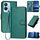 Per vivo Y56 5G/Y16 4G/Y02s 4G Global YX0070 Custodia per telefono in pelle con fibbia in fibra di carbonio con cordino (verde scuro) Per vivo Y56 5G/Y16 4G/Y02s 4G Global YX0070 Custodia per telefono in pelle con fibbia in fibra di carbonio con cordino (verde scuro)