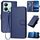 Per vivo Y78 5G Global YX0070 Custodia in pelle con fibbia in fibra di carbonio con cordino (blu reale) Per vivo Y78 5G Global YX0070 Custodia in pelle con fibbia in fibra di carbonio con cordino (blu reale)