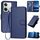 Per vivo Y100 5G Global YX0070 Custodia per telefono in pelle con fibbia in fibra di carbonio con cordino (blu reale) Per vivo Y100 5G Global YX0070 Custodia per telefono in pelle con fibbia in fibra di carbonio con cordino (blu reale)