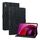 Custodia per tablet in pelle goffrata giglio per Lenovo Tab M10 5G 2023 (nera) Custodia per tablet in pelle goffrata giglio per Lenovo Tab M10 5G 2023 (nera)