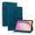 Custodia per tablet in pelle goffrata giglio per Lenovo Tab M8 4a generazione TB300FU (blu scuro)