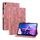 Custodia per tablet in pelle goffrata Giglio di terza generazione per Lenovo Tab M10 10.1 (rosa) Custodia per tablet in pelle goffrata Giglio di terza generazione per Lenovo Tab M10 10.1 (rosa)