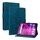 Custodia per tablet in pelle goffrata Giglio di terza generazione per Lenovo Tab M7 (blu scuro) Custodia per tablet in pelle goffrata Giglio di terza generazione per Lenovo Tab M7 (blu scuro)
