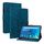 Custodia per tablet in pelle goffrata giglio per Lenovo Tab M10 X605 /M10 HD X505 (blu scuro) Custodia per tablet in pelle goffrata giglio per Lenovo Tab M10 X605 /M10 HD X505 (blu scuro)