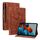 Custodia tablet in pelle goffrata giglio per Samsung Galaxy Tab S7 FE/S8+/S7+ (marrone) Custodia tablet in pelle goffrata giglio per Samsung Galaxy Tab S7 FE/S8+/S7+ (marrone)