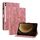 Custodia tablet in pelle goffrata giglio per Samsung Galaxy Tab S9+ / S9 FE+ (rosa) Custodia tablet in pelle goffrata giglio per Samsung Galaxy Tab S9+ / S9 FE+ (rosa)