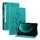 Custodia per tablet in pelle goffrata Giglio per Samsung Galaxy Tab S9 / S9 FE (verde) Custodia per tablet in pelle goffrata Giglio per Samsung Galaxy Tab S9 / S9 FE (verde)