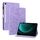 Custodia per tablet in pelle goffrata Giglio per Samsung Galaxy Tab S9 / S9 FE (viola)