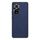 Custodia per telefono in pelle PU con texture incrociata per Honor 50 Pro (blu zaffiro)