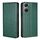 Per vivo Y03 4G Custodia per telefono in pelle magnetica tinta unita olio lucido (verde) Per vivo Y03 4G Custodia per telefono in pelle magnetica tinta unita olio lucido (verde)