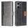 Per vivo Y03 4G Custodia per cellulare in pelle con fibbia laterale in colore a contrasto (nero + grigio) Per vivo Y03 4G Custodia per cellulare in pelle con fibbia laterale in colore a contrasto (nero + grigio)