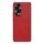 Custodia per telefono in pelle PU per Honor 70 Cross Texture (rossa)