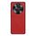 Custodia per telefono in pelle PU per Honor X50 Cross Texture (rossa)