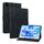 Custodia per tablet in pelle goffrata Lily per Huawei MatePad Pro 11 2022 (nera) Custodia per tablet in pelle goffrata Lily per Huawei MatePad Pro 11 2022 (nera)