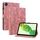Custodia per tablet in pelle goffrata Giglio per Realme Pad 2 11.5 (rosa)