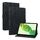 Custodia per tablet in pelle goffrata Giglio per Realme Pad 2 11.5 (nera)