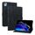 Custodia per tablet in pelle goffrata Realme Pad X Lily (nera)