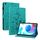 Custodia per tablet in pelle goffrata Giglio per Realme Pad Mini 8.7 (verde) Custodia per tablet in pelle goffrata Giglio per Realme Pad Mini 8.7 (verde)