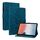 Custodia per tablet in pelle goffrata OPPO Pad Air Lily (blu scuro)