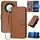 Per Honor X40 5G / X9a 5G / Magic5 Lite YX0070 Custodia per telefono in pelle con fibbia in fibra di carbonio con cordino (caffè) Per Honor X40 5G / X9a 5G / Magic5 Lite YX0070 Custodia per telefono in pelle con fibbia in fibra di carbonio con cordino (caffè)