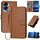 Per Honor X50i 5G / 90 Lite YX0070 Custodia per telefono in pelle con fibbia in fibra di carbonio con cordino (caffè) Per Honor X50i 5G / 90 Lite YX0070 Custodia per telefono in pelle con fibbia in fibra di carbonio con cordino (caffè)