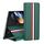 Per Samsung Galaxy Z Fold6 5G Custodia per telefono posteriore in PU con trama litchi con supporto (verde) Per Samsung Galaxy Z Fold6 5G Custodia per telefono posteriore in PU con trama litchi con supporto (verde)