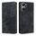 Custodia per telefono in pelle magnetica con spazzola antifurto RFID per vivo Y03 4G (nera)