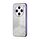Custodia per telefono elettrolitico in polvere glitter sfumata per vivo X100s (viola) Custodia per telefono elettrolitico in polvere glitter sfumata per vivo X100s (viola)