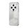 Custodia per telefono elettrolitico in polvere glitterata sfumata per vivo X100s (argento)