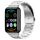 Per Huawei Watch Fit 3 cinturino in metallo in acciaio inossidabile con tre perline (argento) Per Huawei Watch Fit 3 cinturino in metallo in acciaio inossidabile con tre perline (argento)