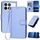 Per Xiaomi Redmi K70 / K70 Pro YX0070 Custodia per telefono in pelle con fibbia in fibra di carbonio con cordino (viola chiaro) Per Xiaomi Redmi K70 / K70 Pro YX0070 Custodia per telefono in pelle con fibbia in fibra di carbonio con cordino (viola chiaro)