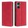 Custodia magnetica in pelle per vivo Y03 4G (rossa)