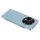 Per vivo X100s AG Custodia per telefono in acrilico galvanico satinato (Sierra Blue)
