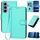 Per Samsung Galaxy S24 5G YX0070 Custodia per telefono in pelle con fibbia in fibra di carbonio con cordino (azzurro) Per Samsung Galaxy S24 5G YX0070 Custodia per telefono in pelle con fibbia in fibra di carbonio con cordino (azzurro)
