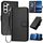 Per Samsung Galaxy S23+ 5G YX0070 Custodia per telefono in pelle con fibbia in fibra di carbonio con cordino (nero) Per Samsung Galaxy S23+ 5G YX0070 Custodia per telefono in pelle con fibbia in fibra di carbonio con cordino (nero)