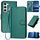 Per Samsung Galaxy S23+ 5G YX0070 Custodia per telefono in pelle con fibbia in fibra di carbonio con cordino (verde scuro) Per Samsung Galaxy S23+ 5G YX0070 Custodia per telefono in pelle con fibbia in fibra di carbonio con cordino (verde scuro)