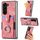 Per Samsung Galaxy Z Fold6 5G Custodia per telefono a portafoglio multi-scheda con anello effetto pelle retrò (rosa) Per Samsung Galaxy Z Fold6 5G Custodia per telefono a portafoglio multi-scheda con anello effetto pelle retrò (rosa)