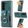 Per Samsung Galaxy Z Fold6 5G Custodia per telefono a portafoglio multi-scheda con anello effetto pelle retrò (verde) Per Samsung Galaxy Z Fold6 5G Custodia per telefono a portafoglio multi-scheda con anello effetto pelle retrò (verde)