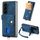 Per Samsung Galaxy Z Fold6 5G Custodia per telefono pieghevole in pelle con portafoglio per carte retrò con cinturino (Bule) Per Samsung Galaxy Z Fold6 5G Custodia per telefono pieghevole in pelle con portafoglio per carte retrò con cinturino (Bule)