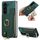 Custodia per telefono in pelle con anello a portafoglio con cerniera retrò per Samsung Galaxy Z Fold6 5G (verde) Custodia per telefono in pelle con anello a portafoglio con cerniera retrò per Samsung Galaxy Z Fold6 5G (verde)