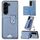 Per Samsung Galaxy Z Fold6 5G Porta carte di credito Cavalletto Custodia posteriore per telefono con coltello per utensili (Blu) Per Samsung Galaxy Z Fold6 5G Porta carte di credito Cavalletto Custodia posteriore per telefono con coltello per utensili (Blu)