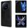 Custodia per cellulare con cover posteriore cucita con motivo mucca per vivo X Fold3 Pro (nera) Custodia per cellulare con cover posteriore cucita con motivo mucca per vivo X Fold3 Pro (nera)